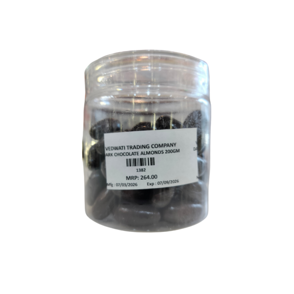DARK CHOCOLATE ALMONDS